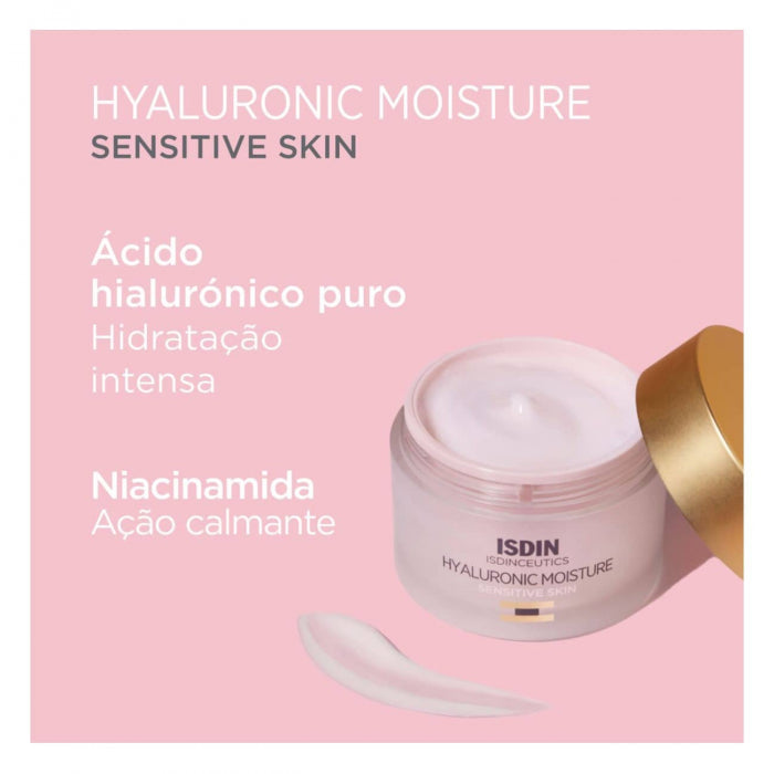 ISDIN Isdinceutics Hyaluronic Moisture Creme Sensitive Recarga 50g